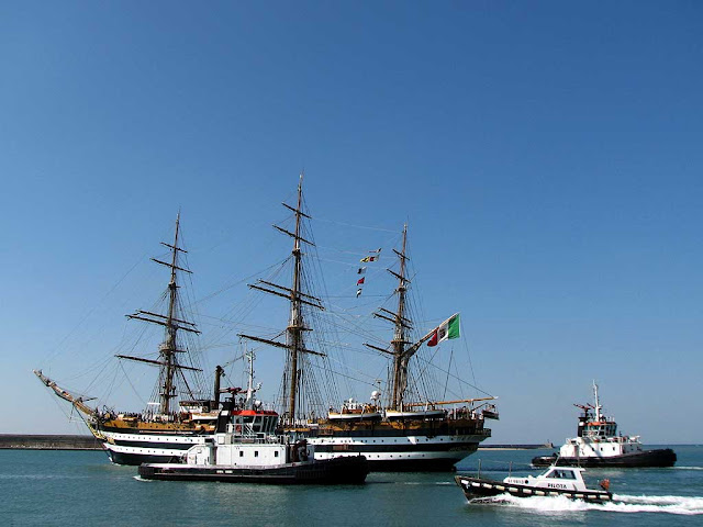 Amerigo Vespucci training ship, Livorno
