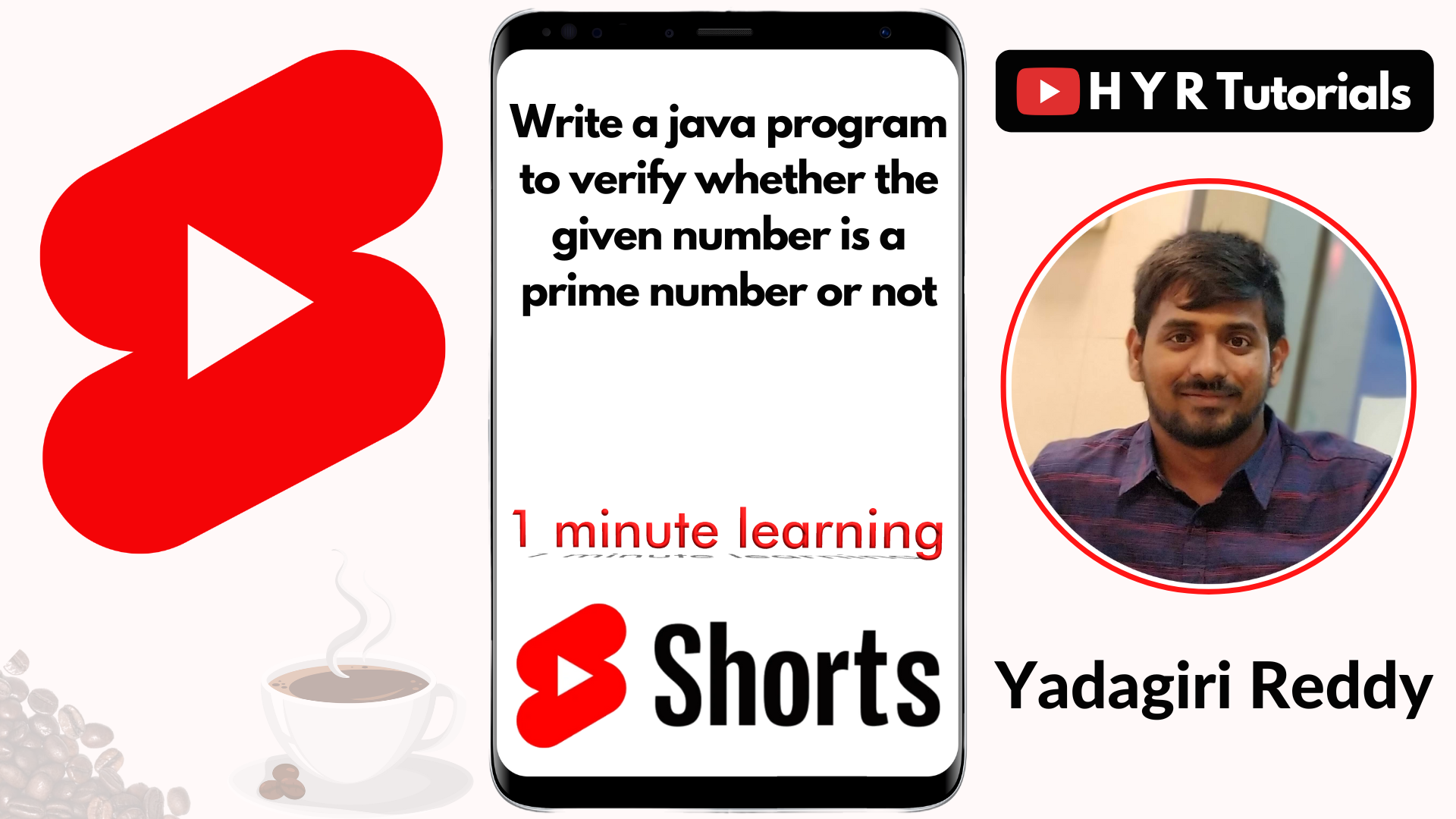 Write a java program to verify whether the given number is a prime number or not