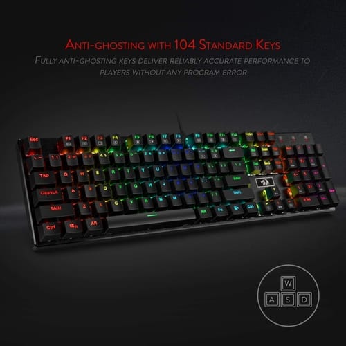 Review Redragon K556 RGB LED Gaming Keyboard