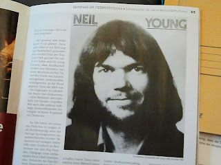 Neil Young in "Melodie & Rhythmus"
