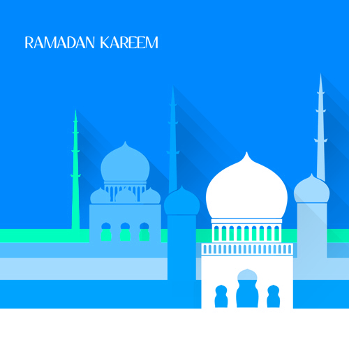 Kumpulan Background Vektor Islami Ramadhan Kareem - Desain 