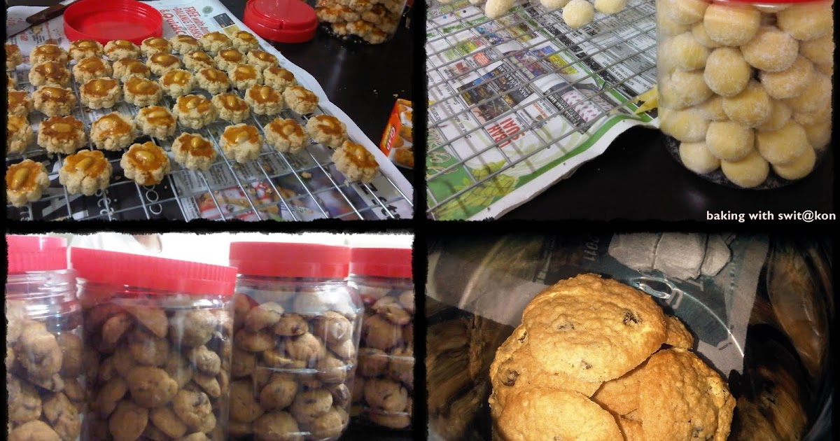 Swit@kon sanctuary: baking with swit@kon : biskut raya