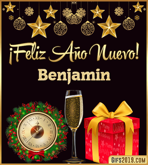 Gif de feliz año nuevo con nombre benjamin Gif de feliz año nuevo con nombre benjamin