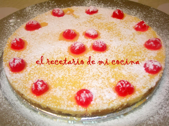 Tarta de queso y leche condensada