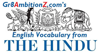 Hindu News Paper Editorial Vocabulary