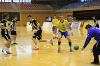 Partido entre el Club Balonmano Barakaldo y el Dominicos