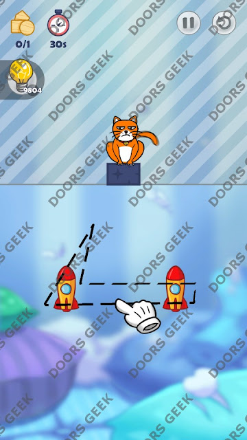 Hello Cats Level 128 Solution, Cheats, Walkthrough 3 Stars for Android and iOS