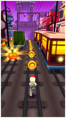 Subway Surfers new Orleans (halloween) unlimited coins and keys