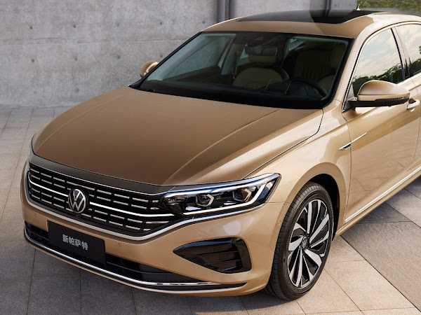Volkswagen Passat 2022 com facelift começa a ser vendido na China