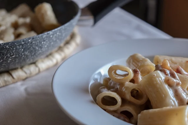 Rigatoni alla Gricia, ricetta