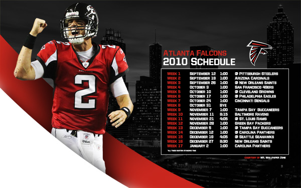 Falcons Schedule Wallpaper