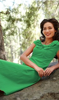 Women's Green Dress - Mariposa Grove 2