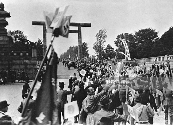 13 October 1940 worldwartwo.filminspector.com Yasukuni Shrine Tokyo Tripartite Pact
