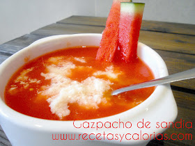 Gazpacho de sandia