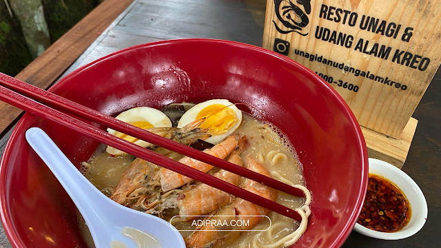 Ramen Udang + Chili Oil