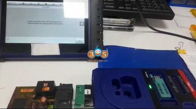 Autel IM508 BMW EWS3 “Programmer Not Connected” 5