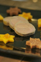 foie gras, cuisson sous vide , mi cuit , mangue , noel