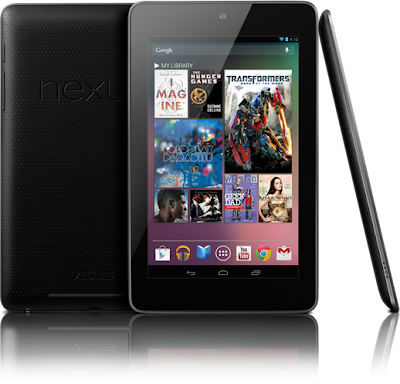 root google nexus 7 tablet