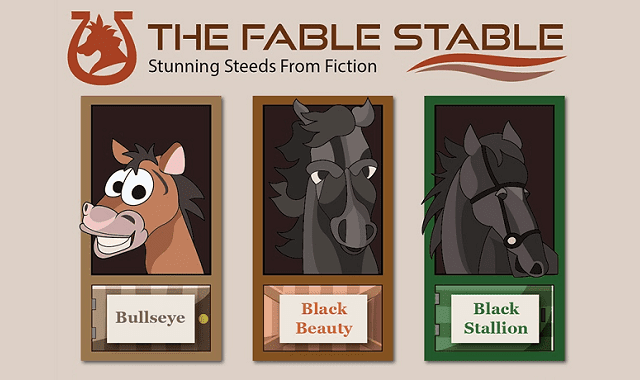 The Fable Stable: Stunning Steeds from Fiction