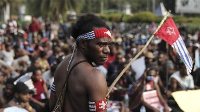 demonstrasi di wamena papua