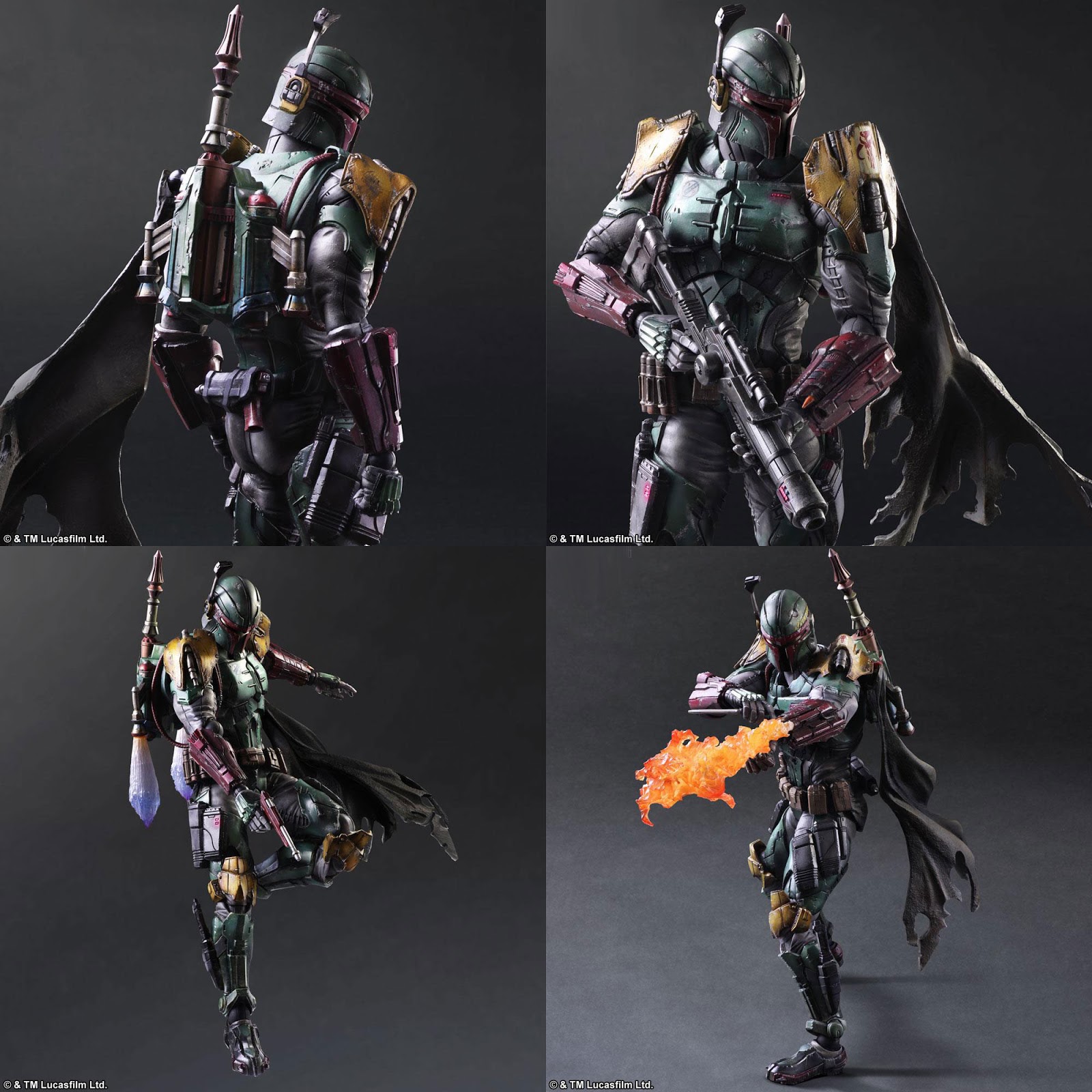 Star Wars Variant Play Arts Kai from SQUARE ENIX - BOBA Star Wars Variant Play Arts Kai From SQUARE ENIX 1