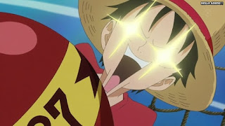 ワンピースアニメ 魚人島編 523話 ルフィ Monkey D. Luffy | ONE PIECE Episode 523