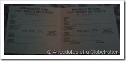 Cuba Visa