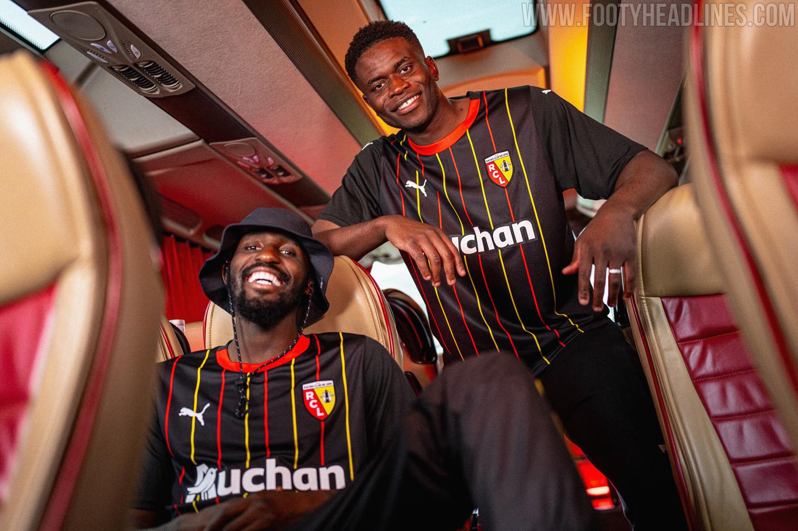 Black Puma RC Lens 2023/24 Away Shirt - JD Sports Global