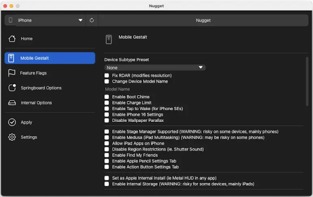 Nugget Open Source Program Unlock iOS Devices Nugget Open Source Program Unlock iOS Devices