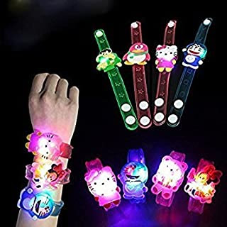 ToyToon Cartoon Characters LED Rakhi Friendship Band for Kids  Boys  Girls (Pack of -4)