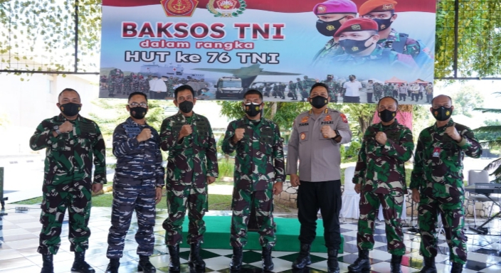 Sambut HUT ke-76 TNI Kodam Hasanuddin Gelar Donor Darah