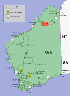 Fitzroy Crossing in Western Australia