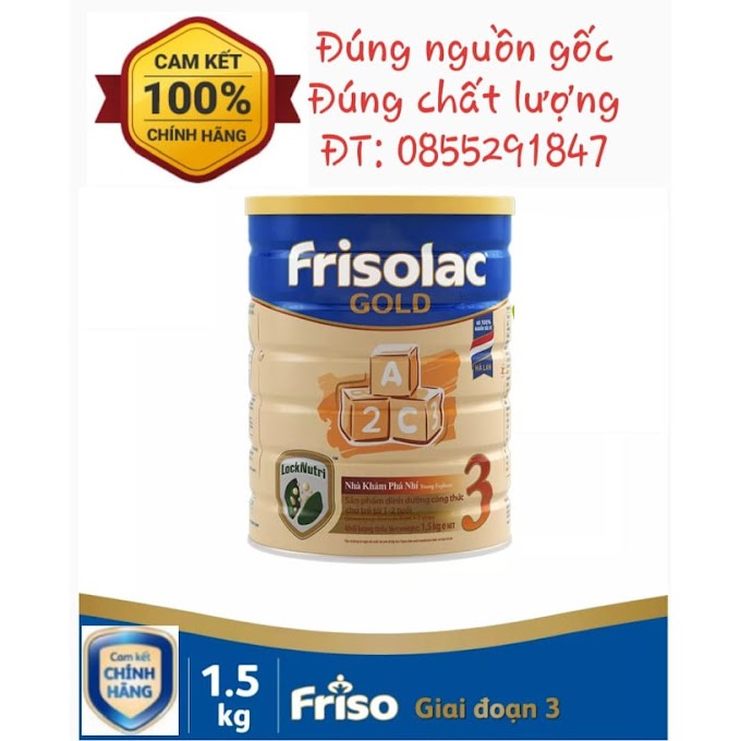 Sữa Bột Friso Gold 3 1500g. Date 2022