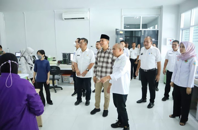 Pasca Lebaran, Walikota Lakukan Kunjungan ke RSUD Depati Hamzah