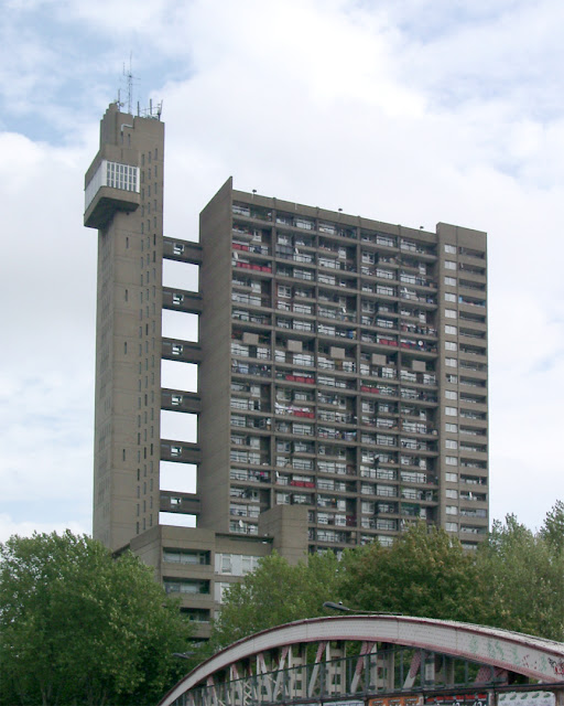 Trellick Tower by Ernő Goldfinger, Golborne Road, Kensal Town, London