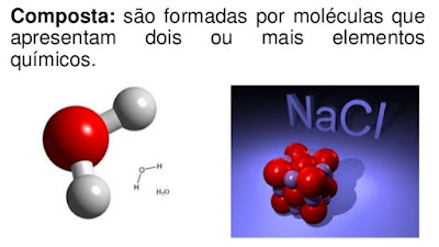 Substâncias simples e composta