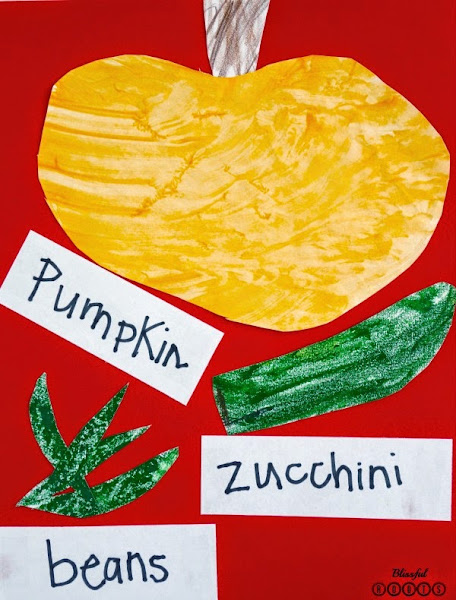 Eric Carle Inspired Garden Art For Kids @ Blissful Roots