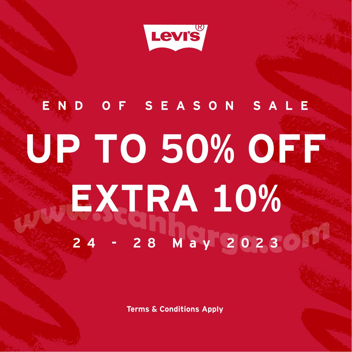 Promo Levi's End Of Season Sale Up to 50% Off