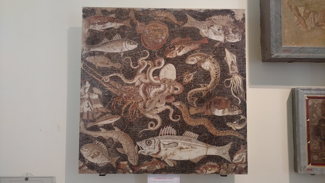all the fish you could catch off the coast in the times of Pompeii