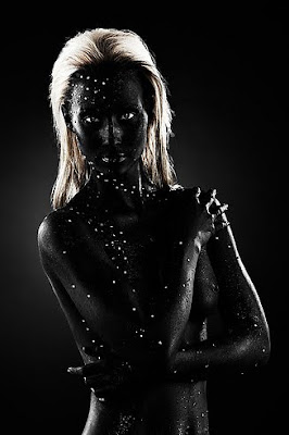 Night Sky Body Painting