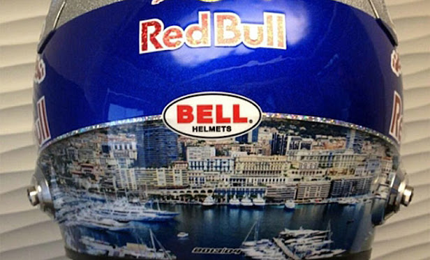 casco de Ricciardo en Monaco 2013