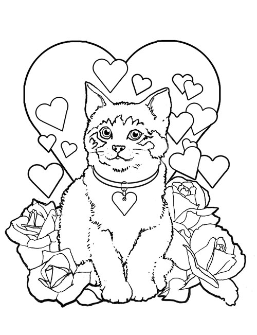 Famous Inspiration 26+ Cat Valentine Coloring Pages