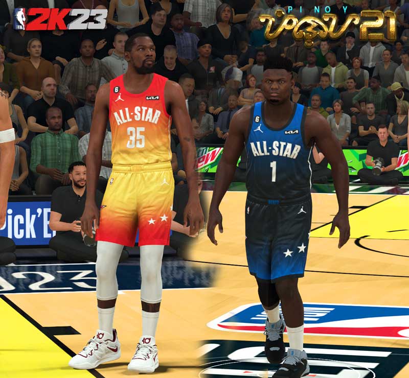 NBA 2K23 2023 NBA All-Star Game Jerseys
