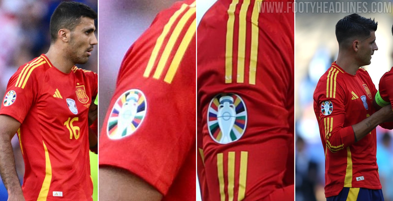 Spanien Euro 2024 Trikothüllenplatzierung ist ein Albtraum - Nur Fussball