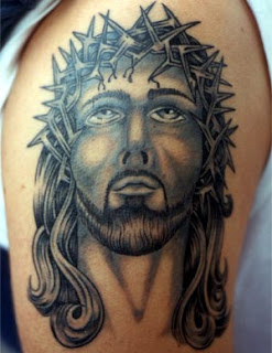 jesus tattoos, tattoos