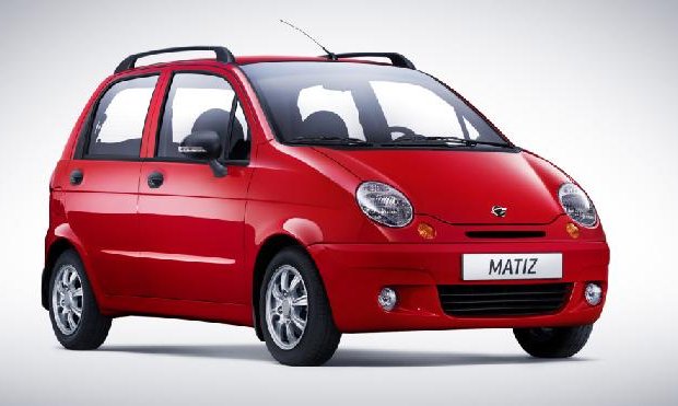 Daewoo Matiz. Màu đỏ. Mới 80%