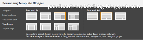 Cara Mengganti Template di Perancang Template Blogger