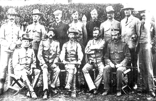 Officers of the Victorian Bushmen Corps 1900
