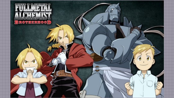 fullmetal alchemist brotherhood poster image