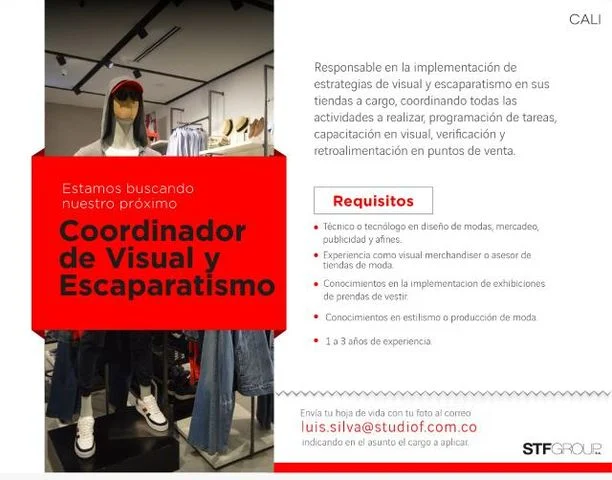 📂 Empleo en Cali HOY studio F Group  💼 |▷ #SiHayEmpleo